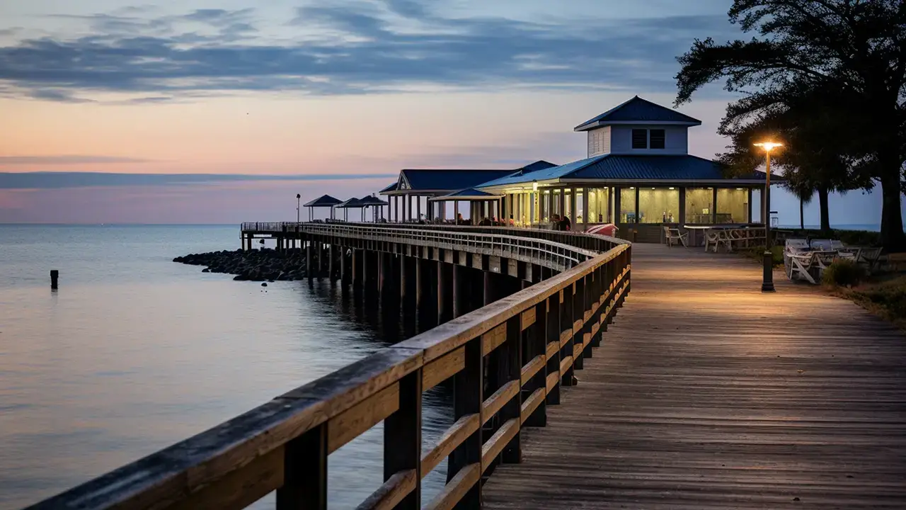 Pavillions on Mobile Bay pier | Furnace Repair Near Me | Fairhope HVAC Repair